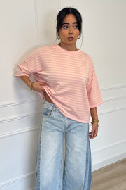 Beau shortsleeve - Pink