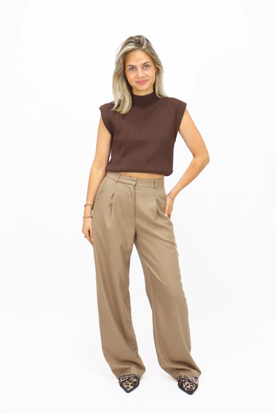 Lola Pantalon - Taupe