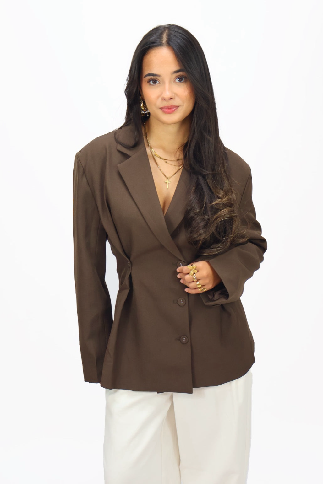 Rosie Blazer - Brown