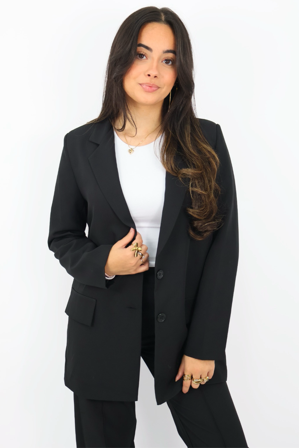 Tessa Blazer - Black