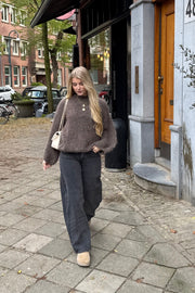 Macy balloon jeans - Dark grey