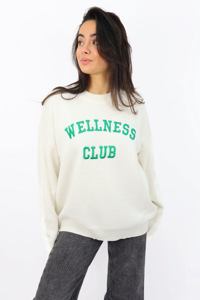 Welness Sweater - White