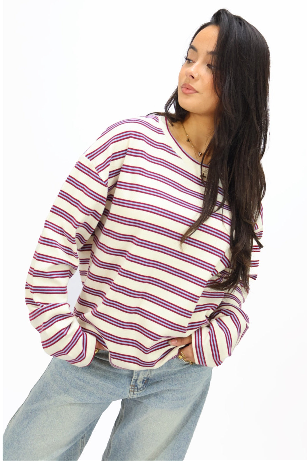 Cassie longsleeve - Creme