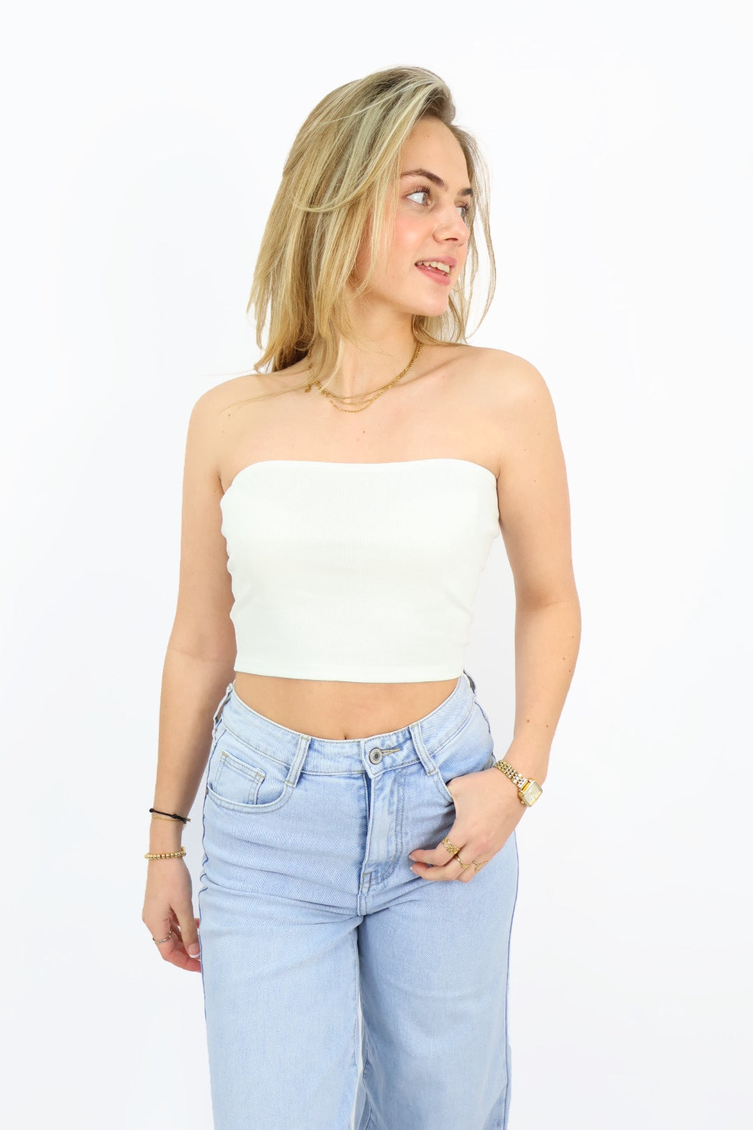 Tube Top - White