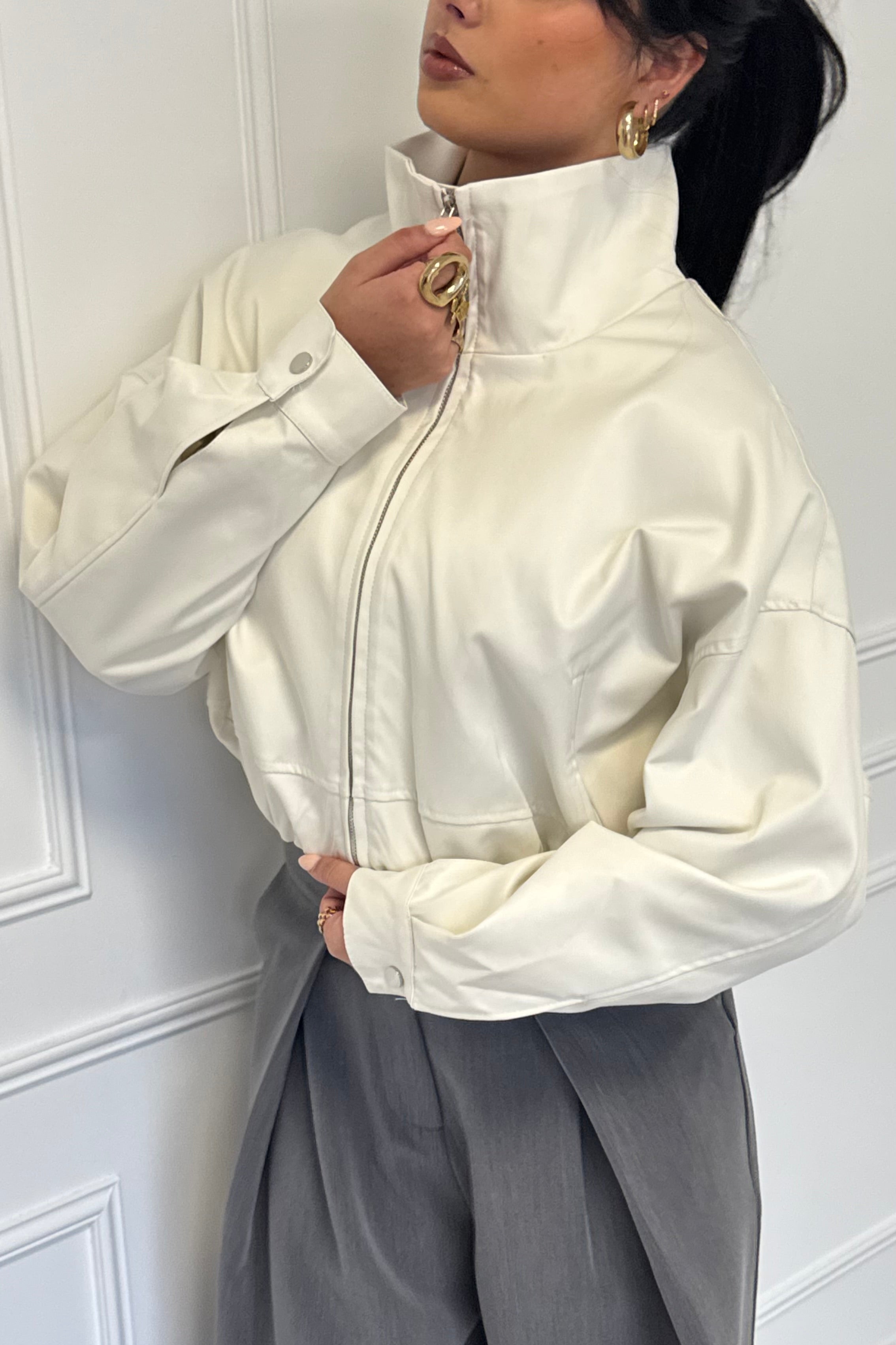 Kacy Jacket - Creme