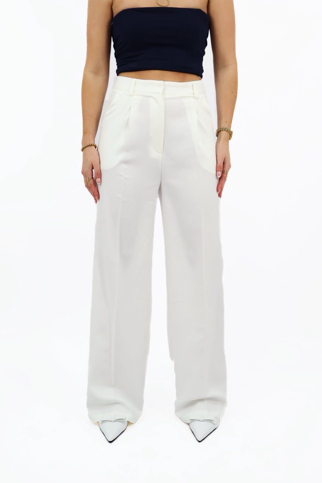 Bibi Pantalon - White