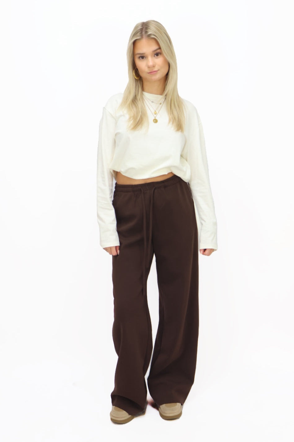 Nina Jogger - Brown