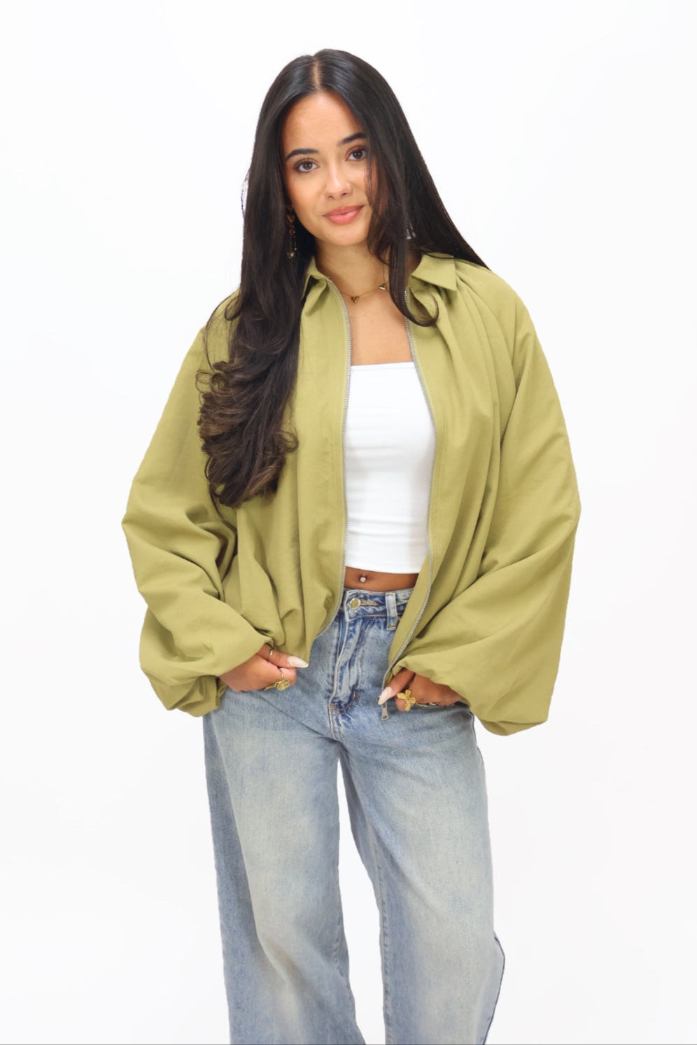 Maud Jacket - Green | Ambika