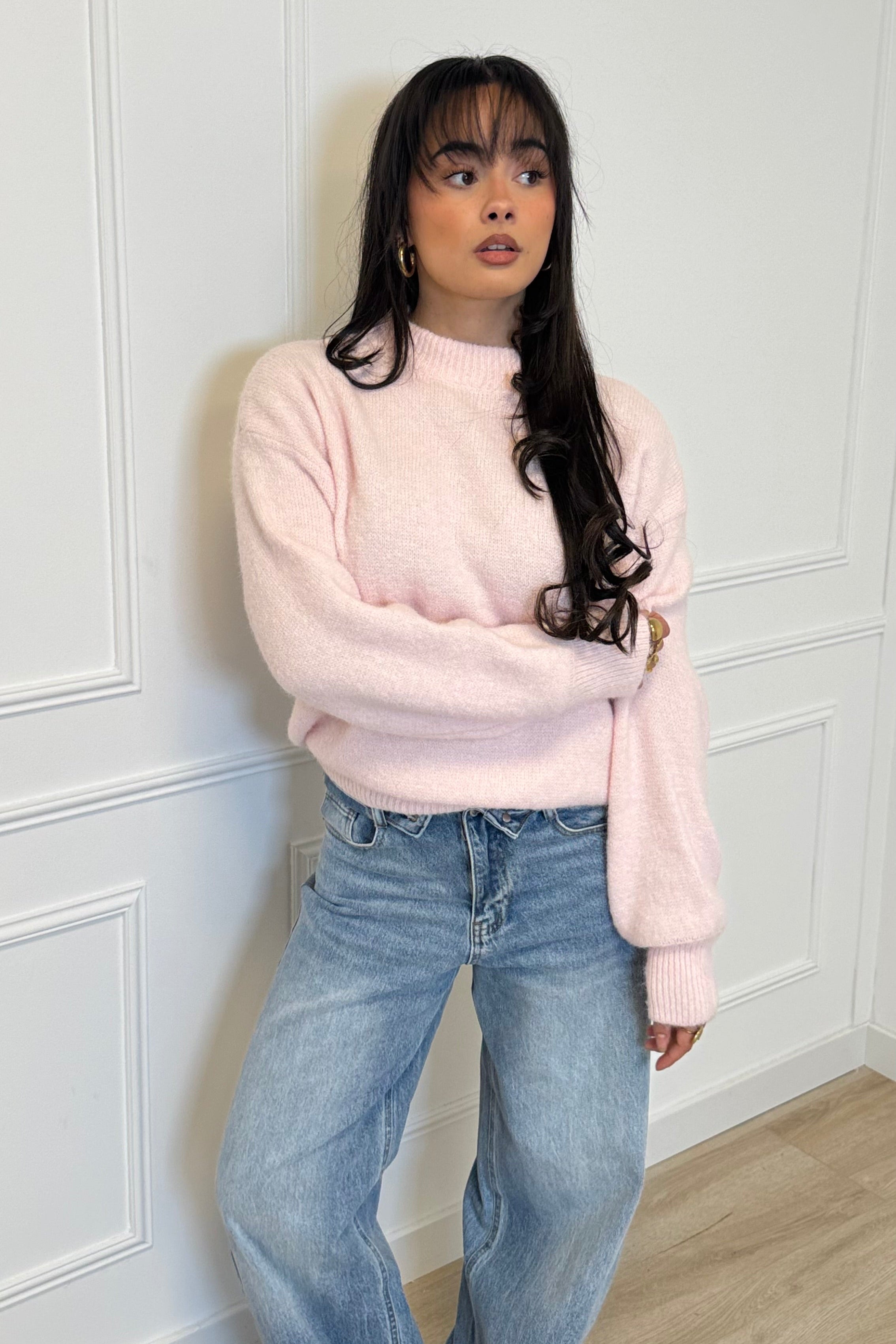 Lies sweater - Pink