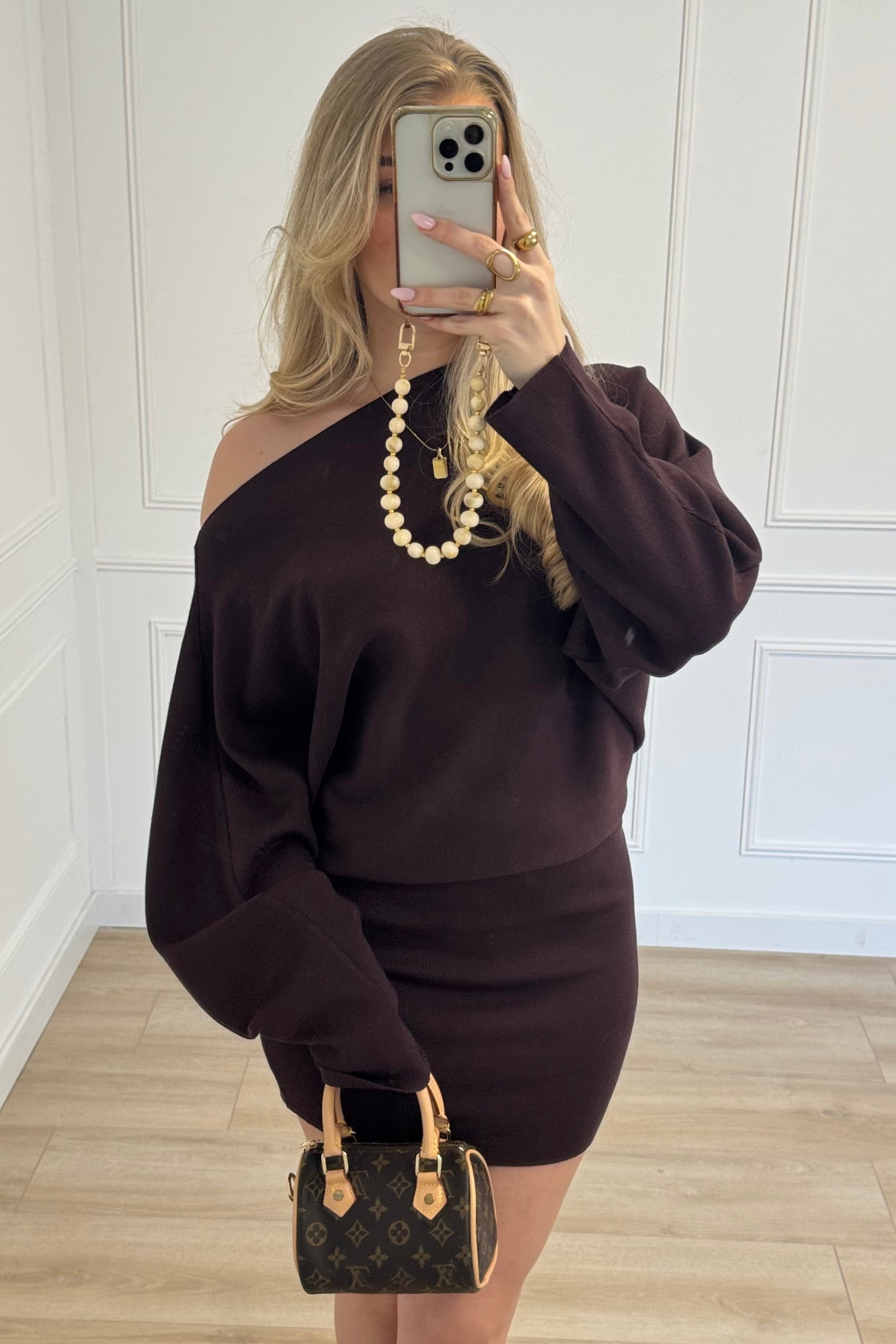 Loesje dress - Brown