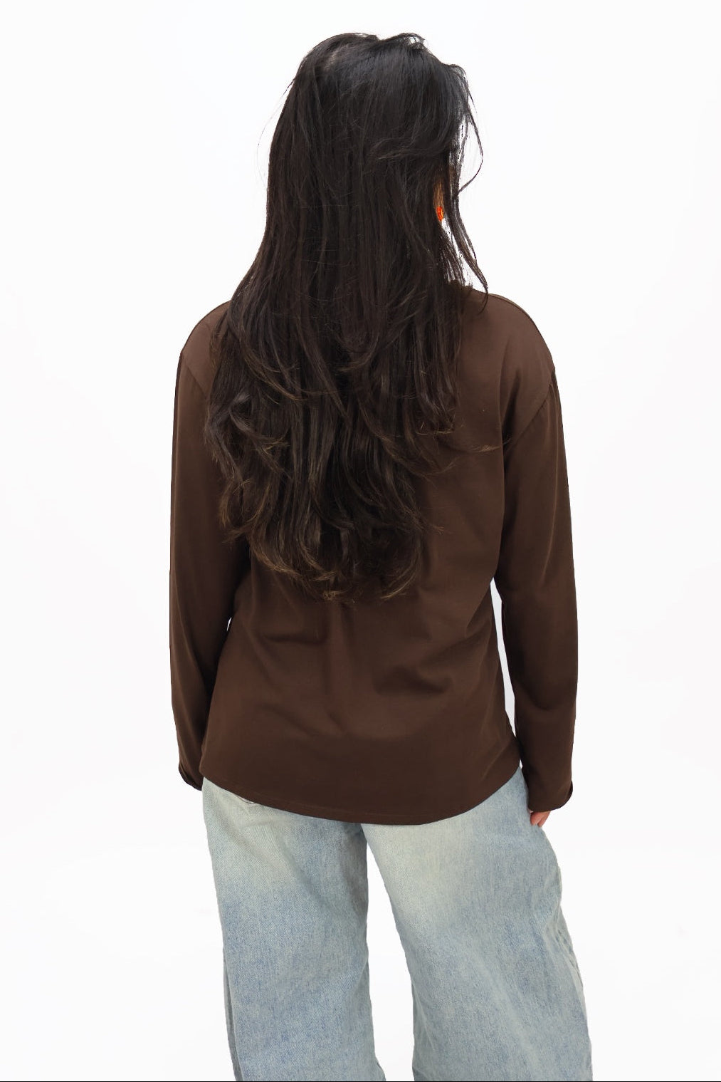 Basic Longsleeve - Brown