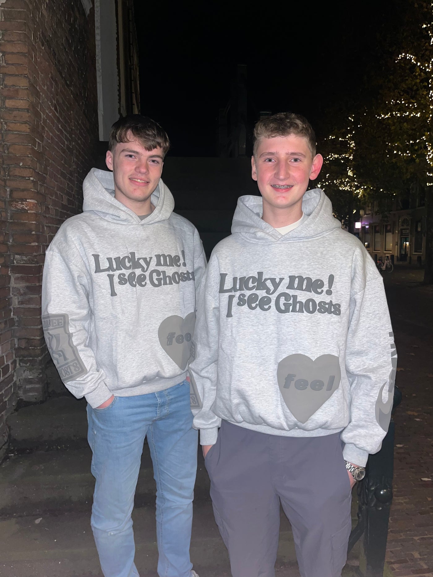 Lucky Me Hoodie - Grey