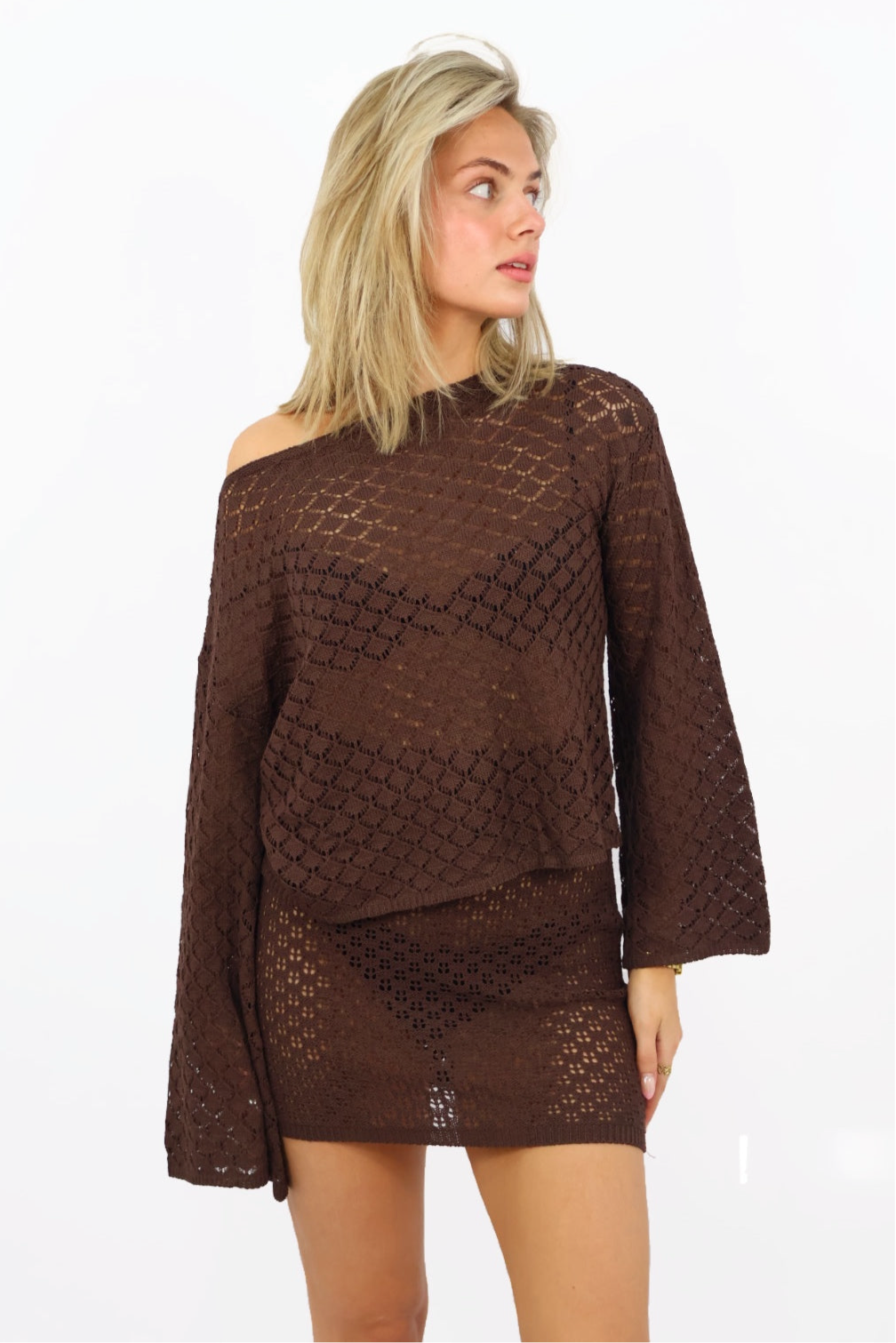 Coco Skirt - Brown