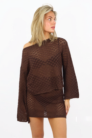 Coco Skirt - Brown