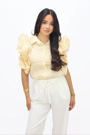 Meg Top - Gold