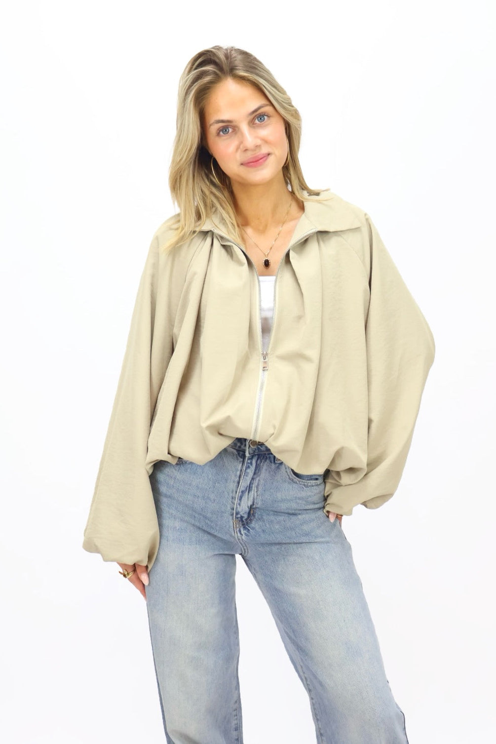 Maud Jacket - Beige | Ambika