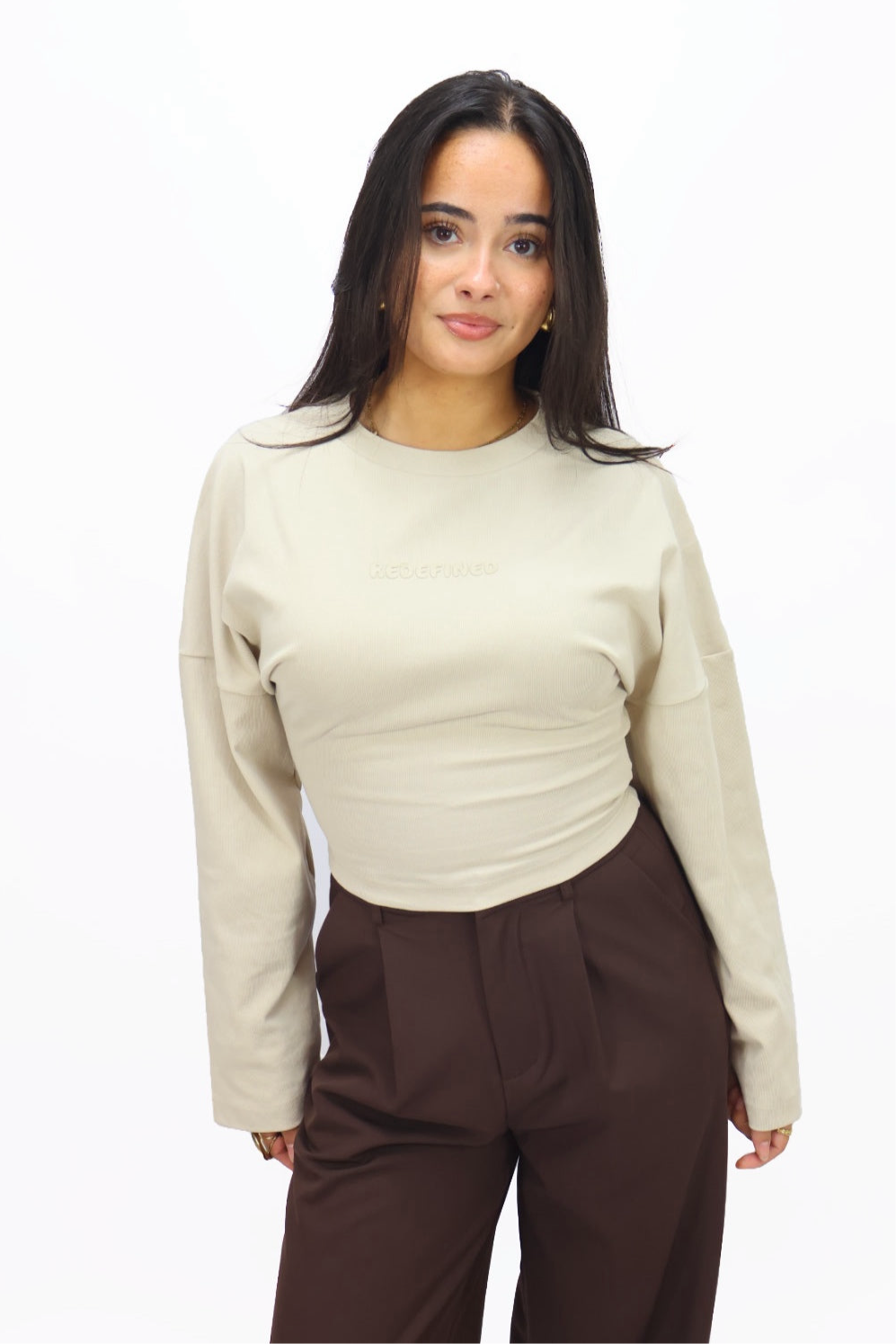 Redefined Top - Beige