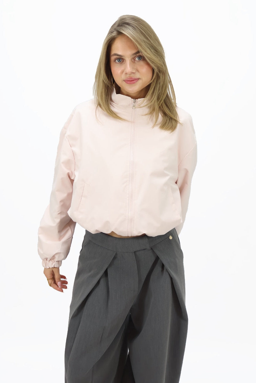 Senna Jacket - Baby Pink