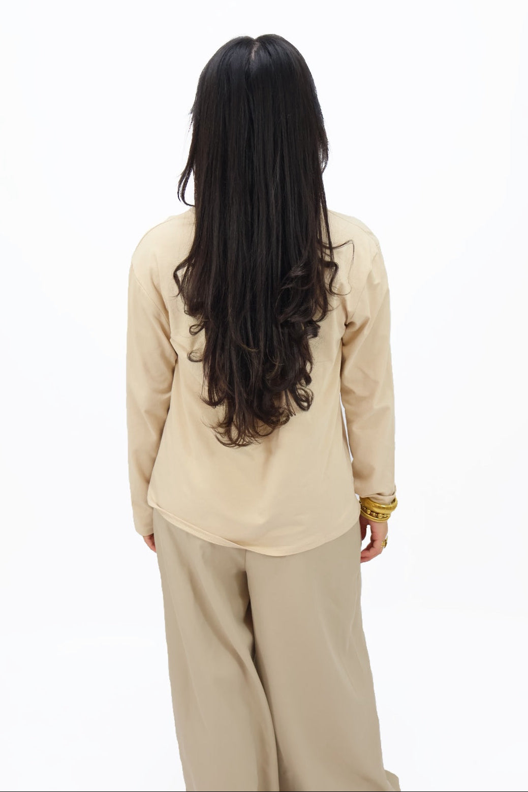 Basic Longsleeve - Beige