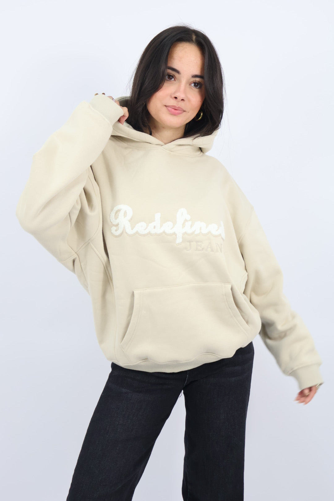 Redefined Hoodie - Beige