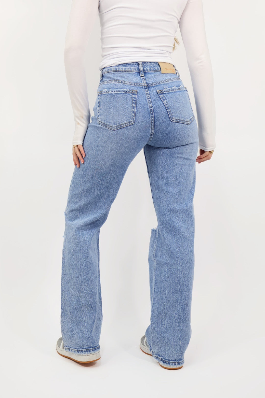 Emmy Wide Leg Jeans | W3329