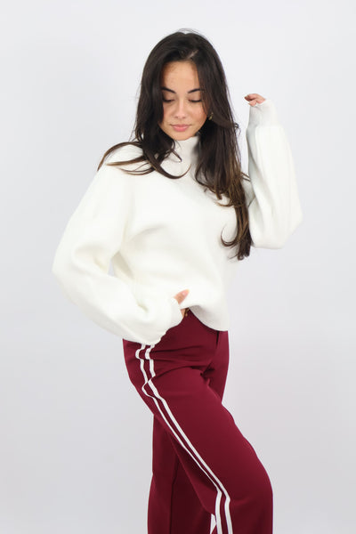 Isa Pantalon - Bordeaux