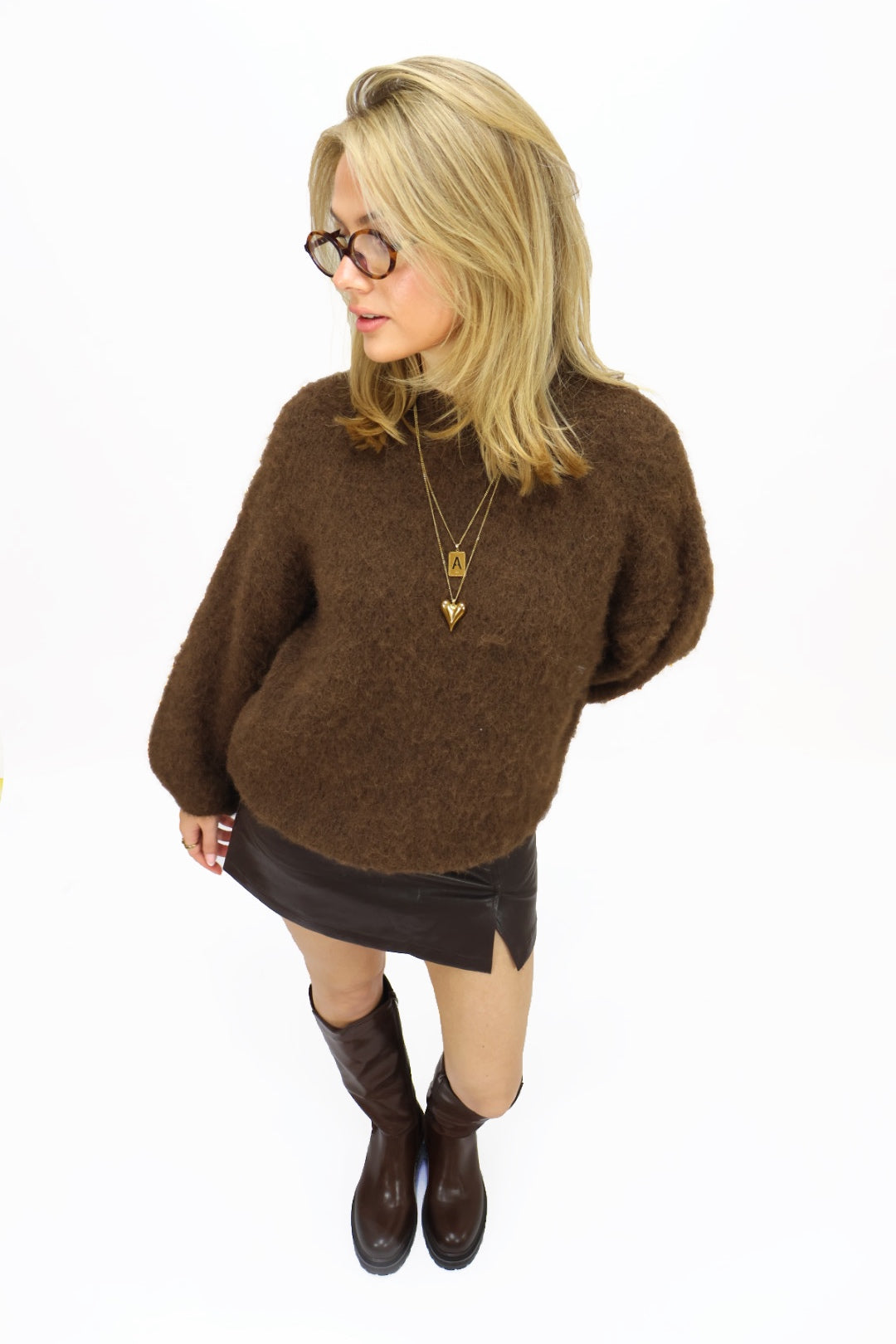 Tessa sweater - Brown