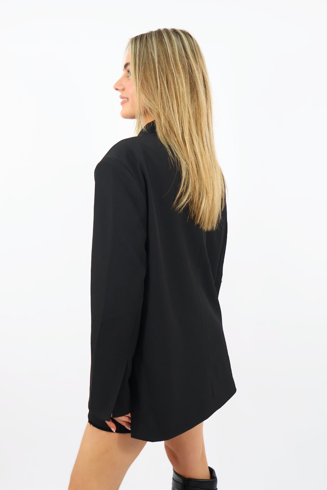 Olivia Oversized Blazer - Black