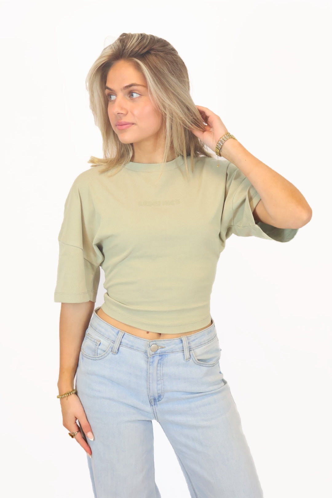 Redefined Top - Sage green