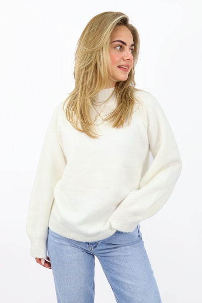 Maud Sweater - White