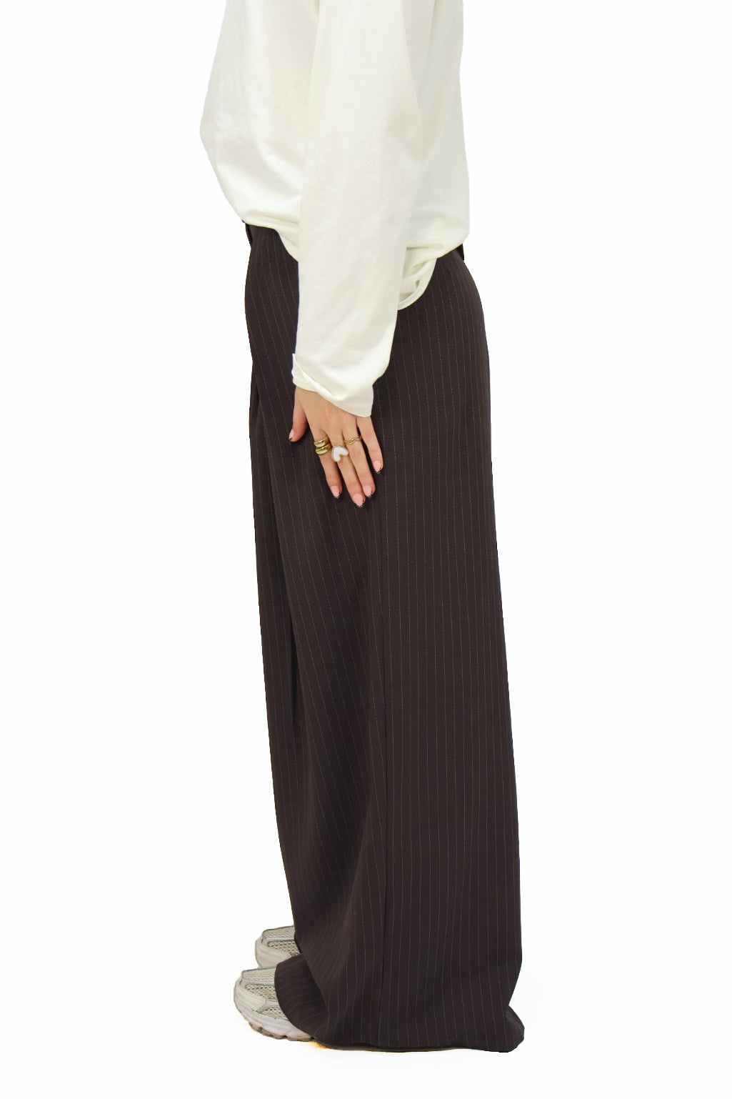 Valerie pantalon - Stripes Brown