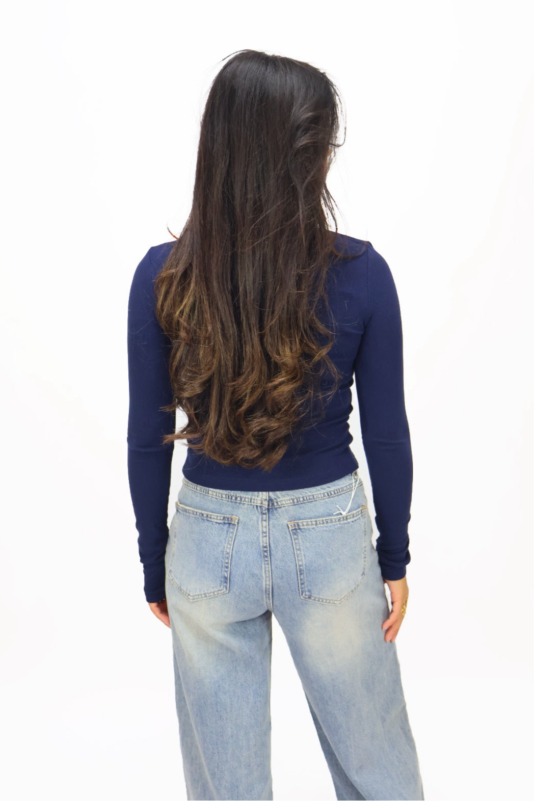 Lilly top - Navy