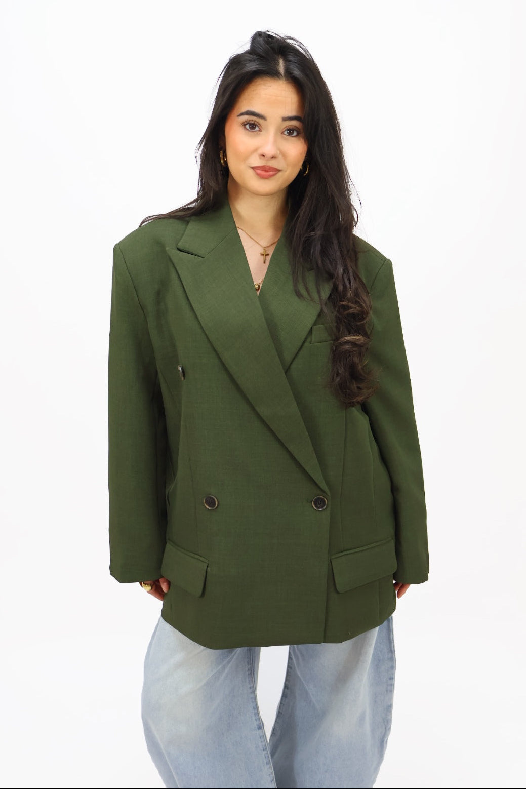 Sara blazer - Dark green