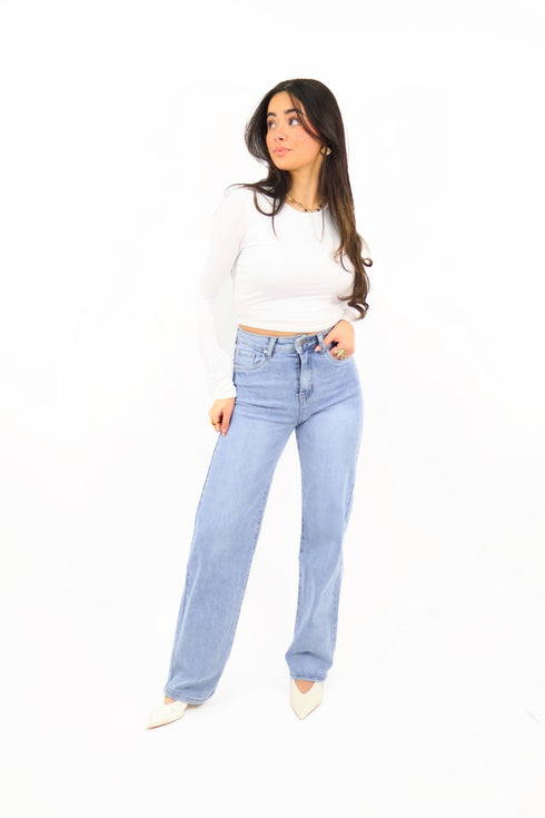 Pip Wide Leg Jeans - Blue | DJ2452/DJ2434