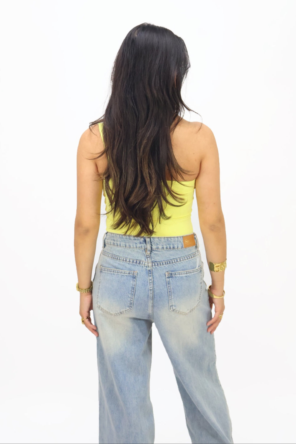 Base off shoulder Body - Yellow
