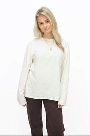 Basic Longsleeve - Creme