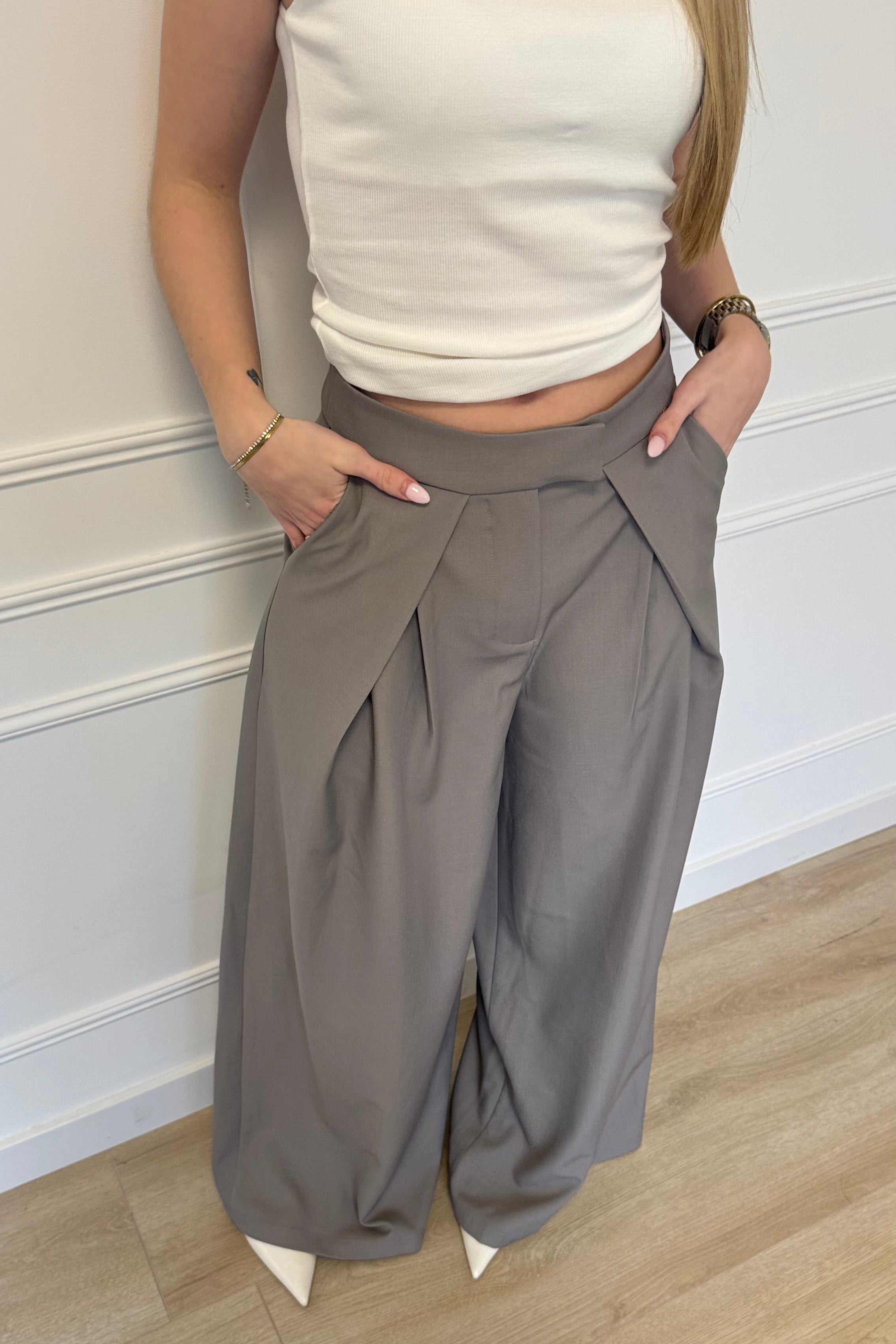 Valerie pantalon - Light Grey