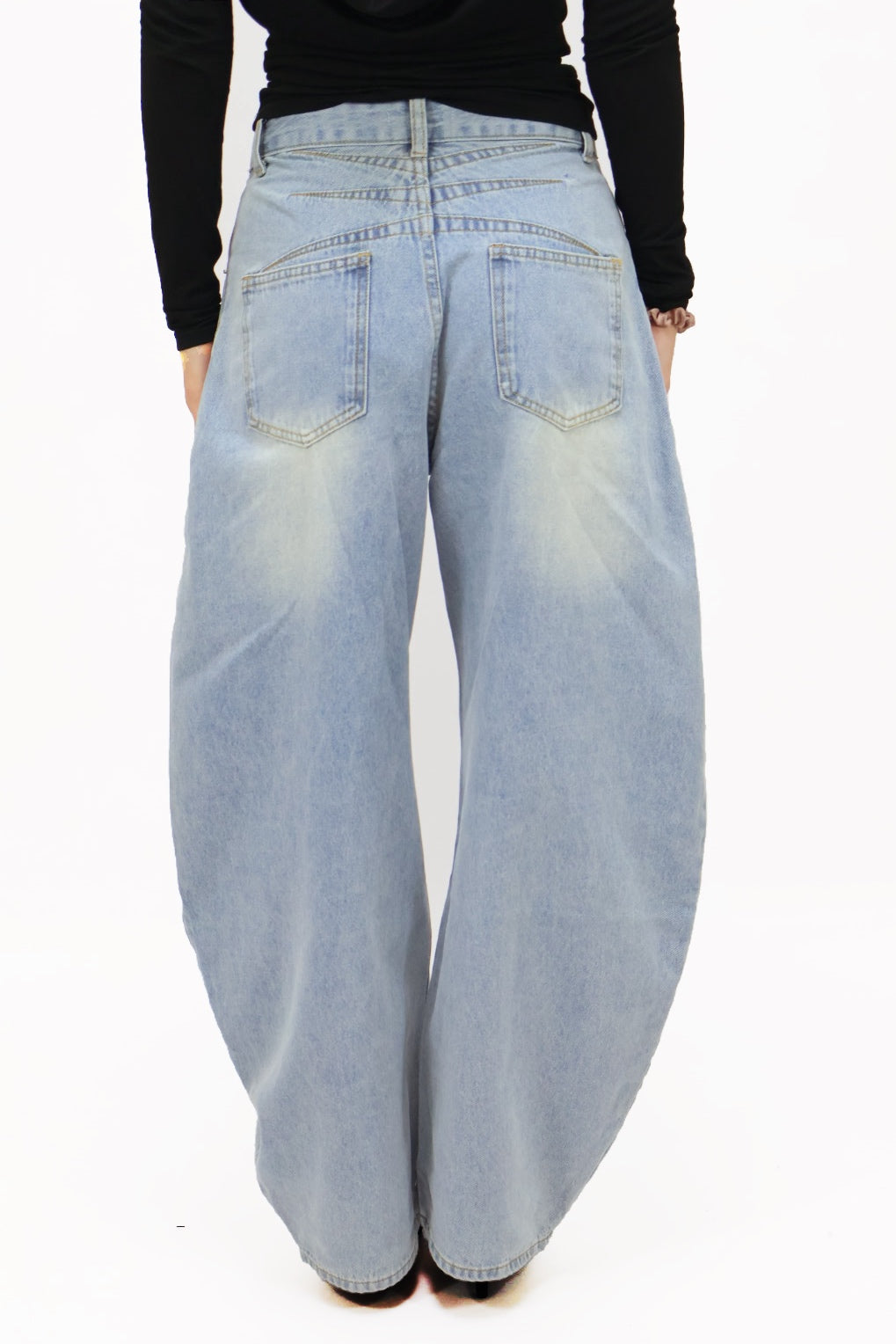 Luna balloon jeans - Blue
