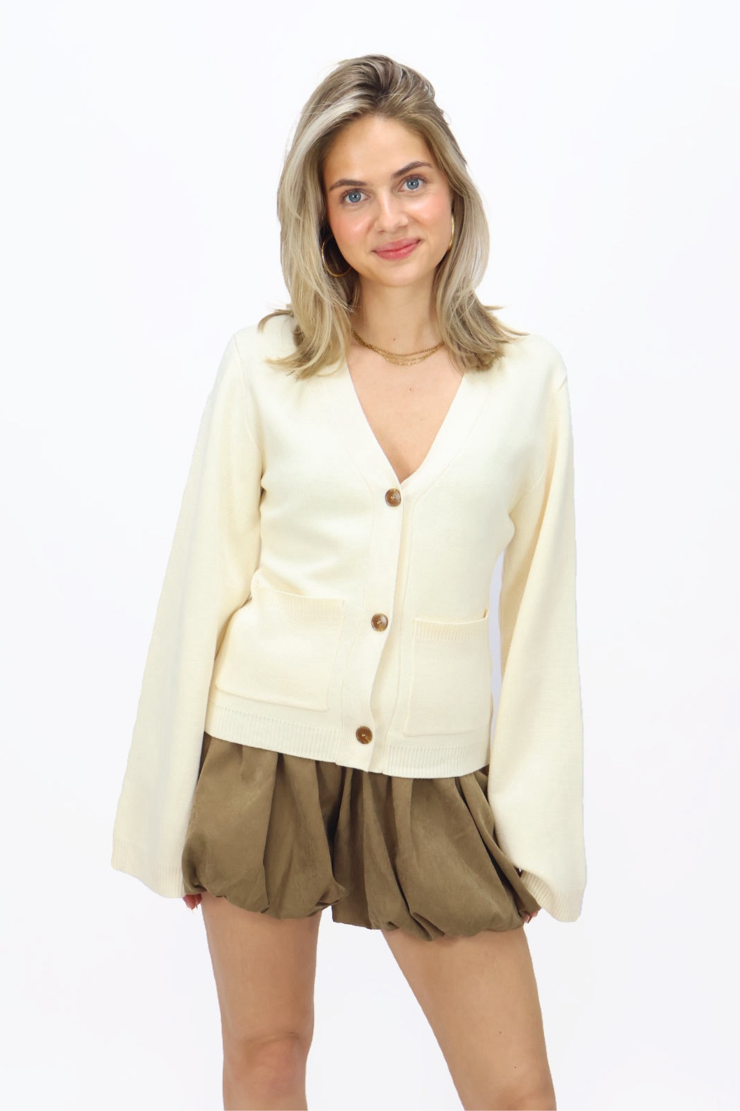 Sofie Cardigan - Creme