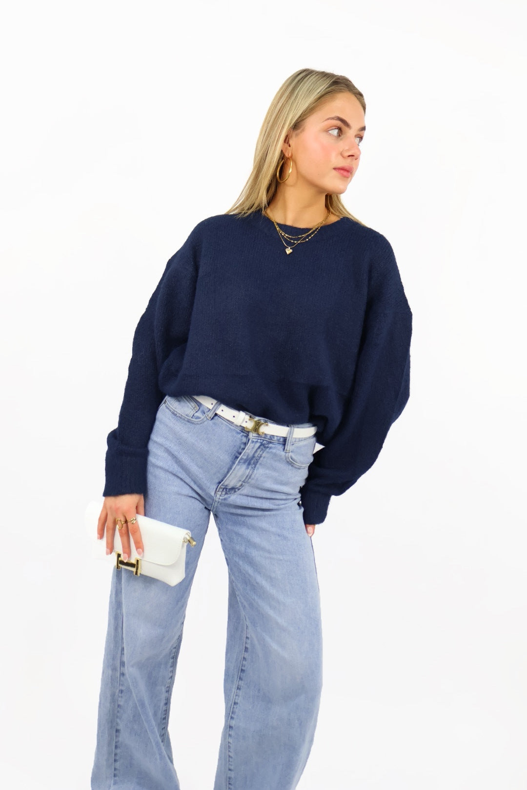 Bobbie Sweater - Navy