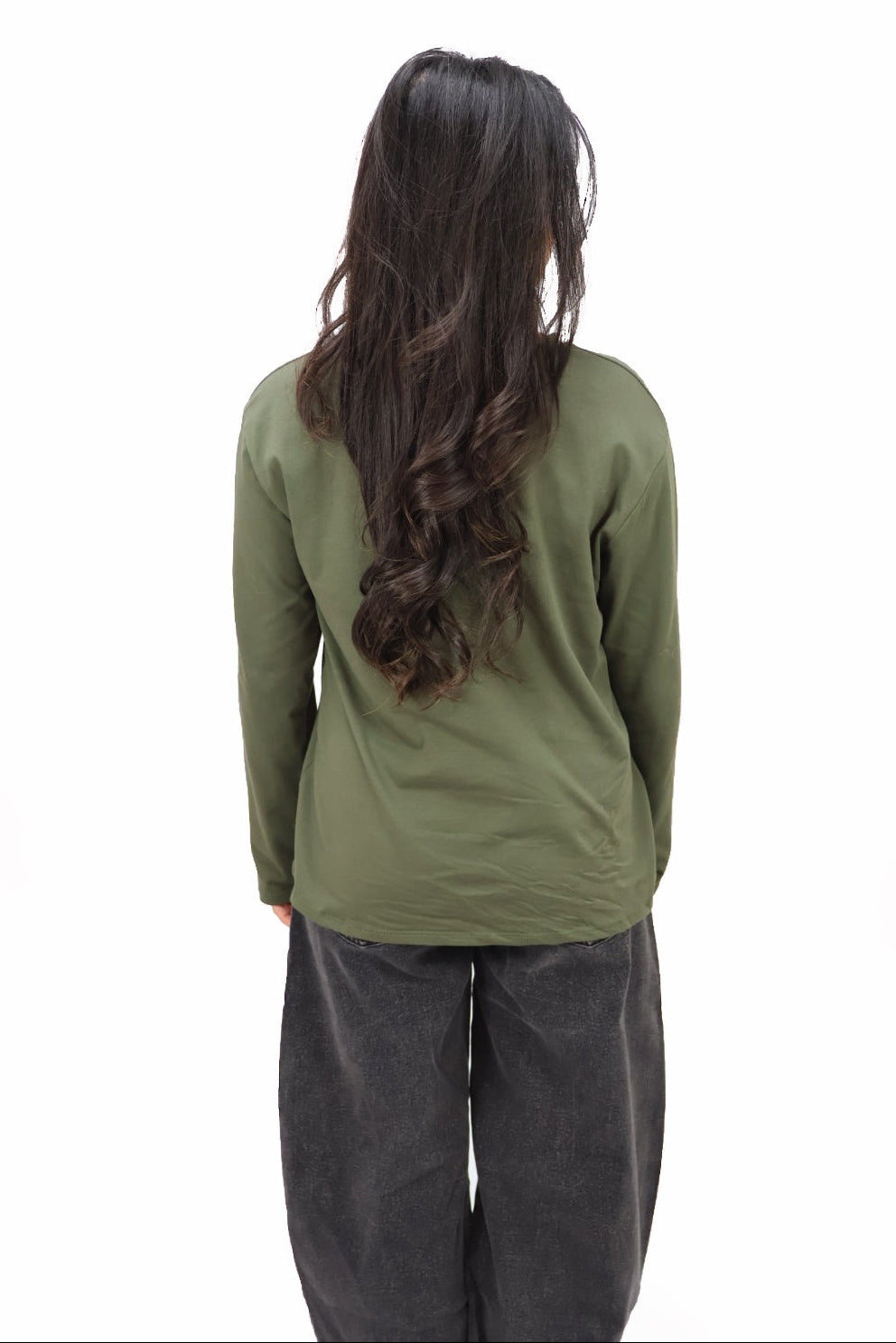 Basic Longsleeve - Army Green
