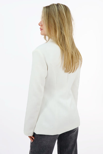 Levi Blazer - White