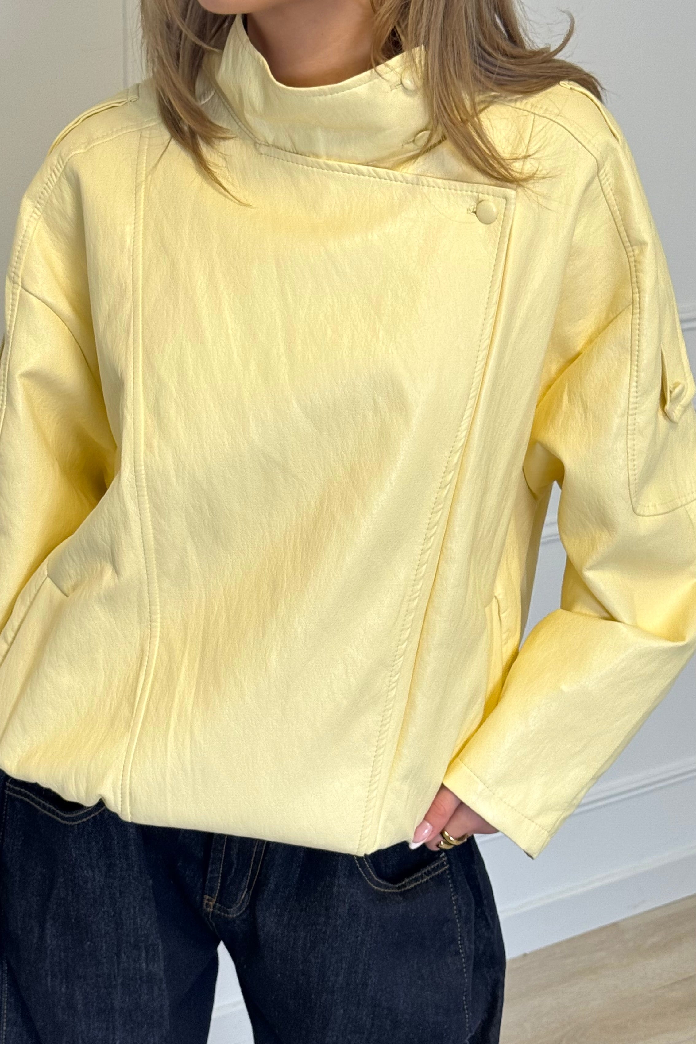 Hazel Jacket - Butter Yellow