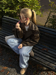 Balloon jacket - Brown