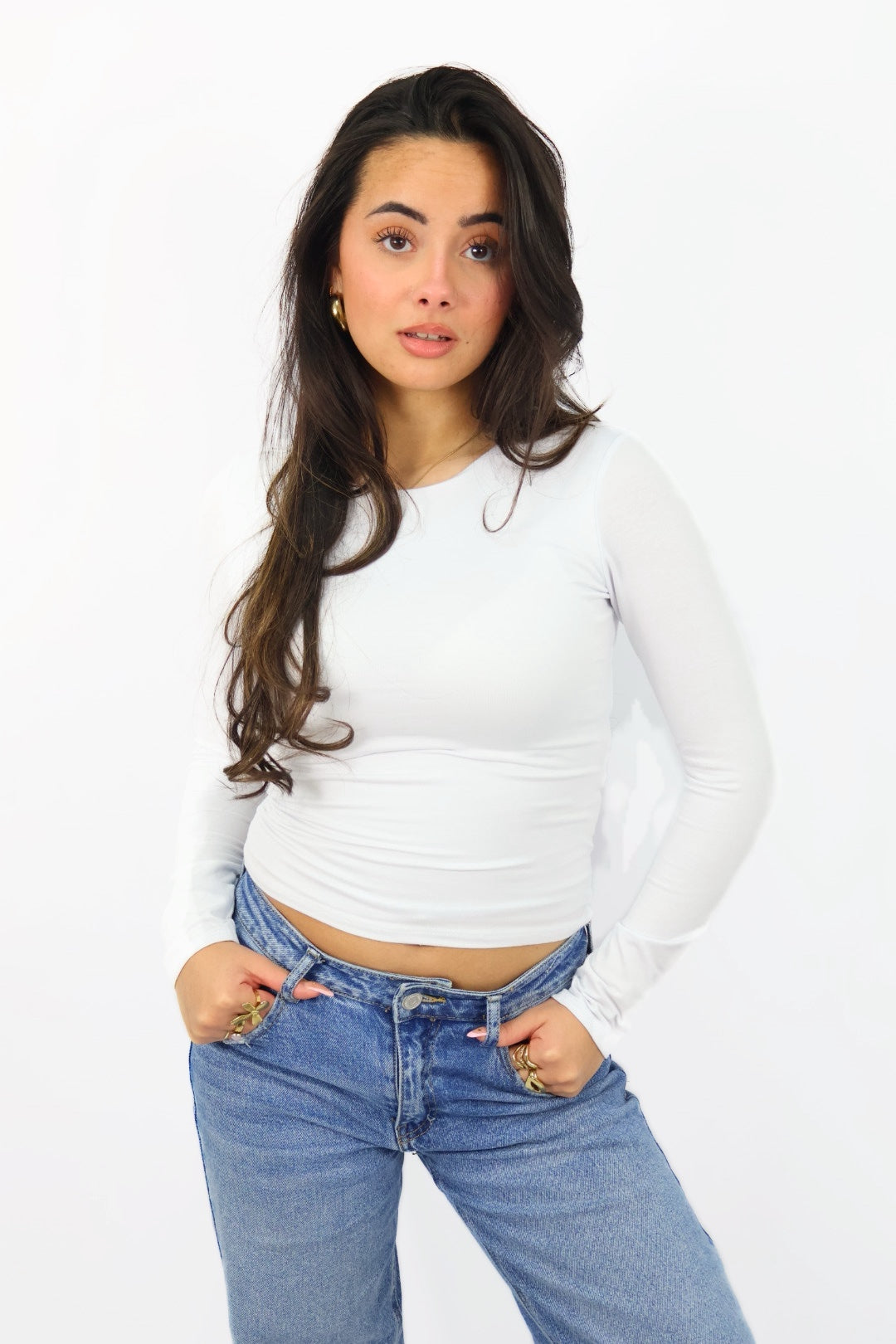 Leah top - White