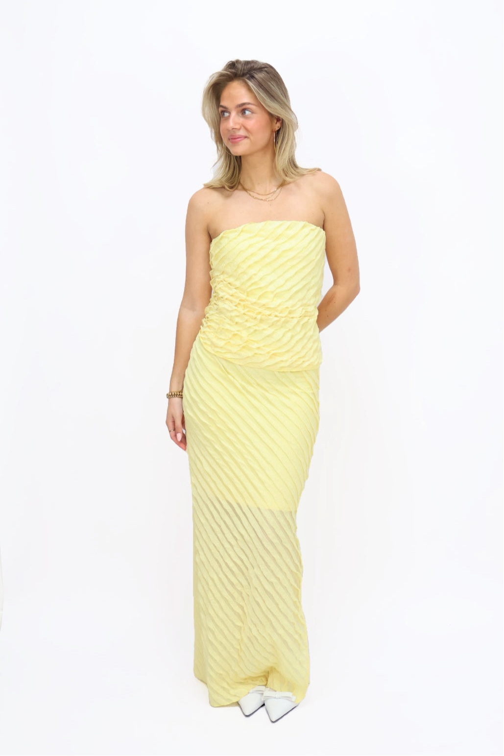 Guusje Skirt Long (Ambika) - Yellow
