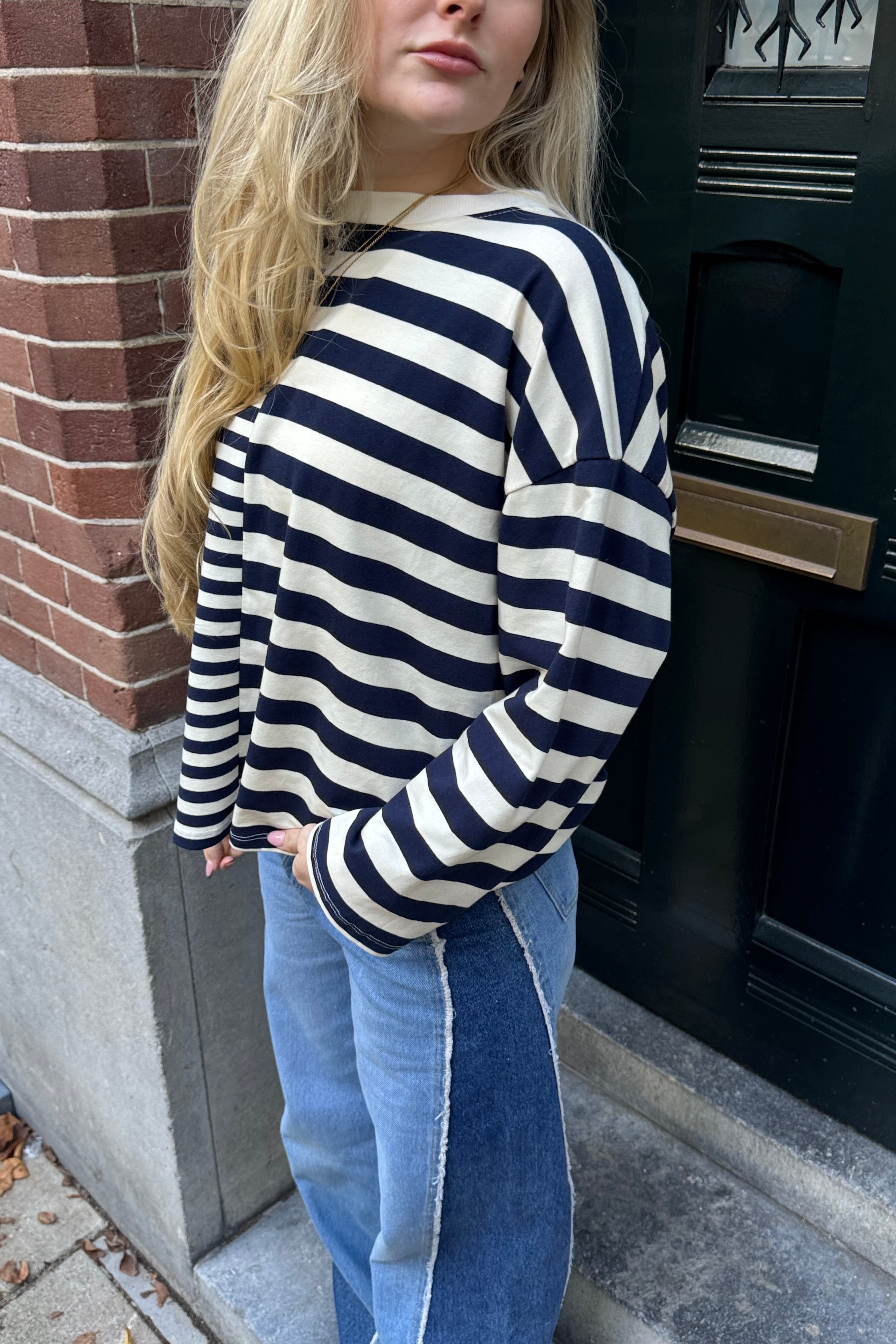 Alix wide leg Jeans - Blue