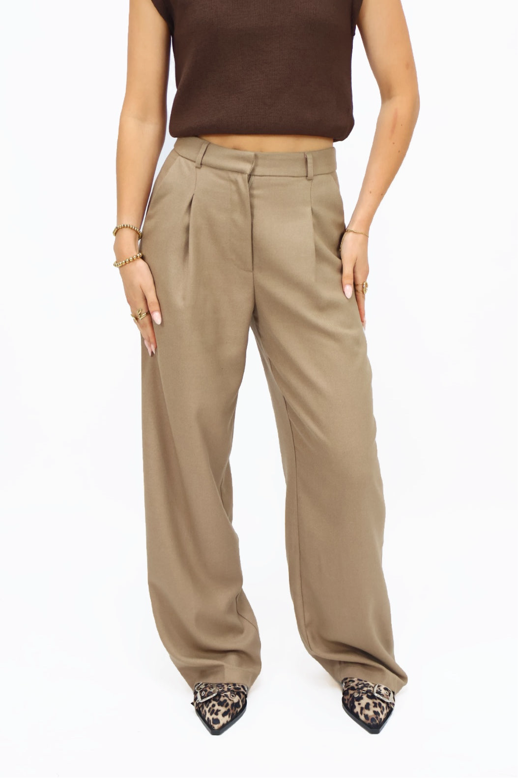 Lola Pantalon - Taupe