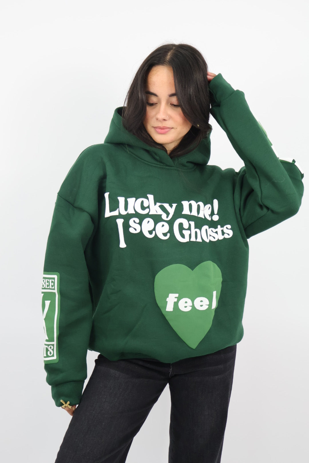 Lucky Me Hoodie - Green