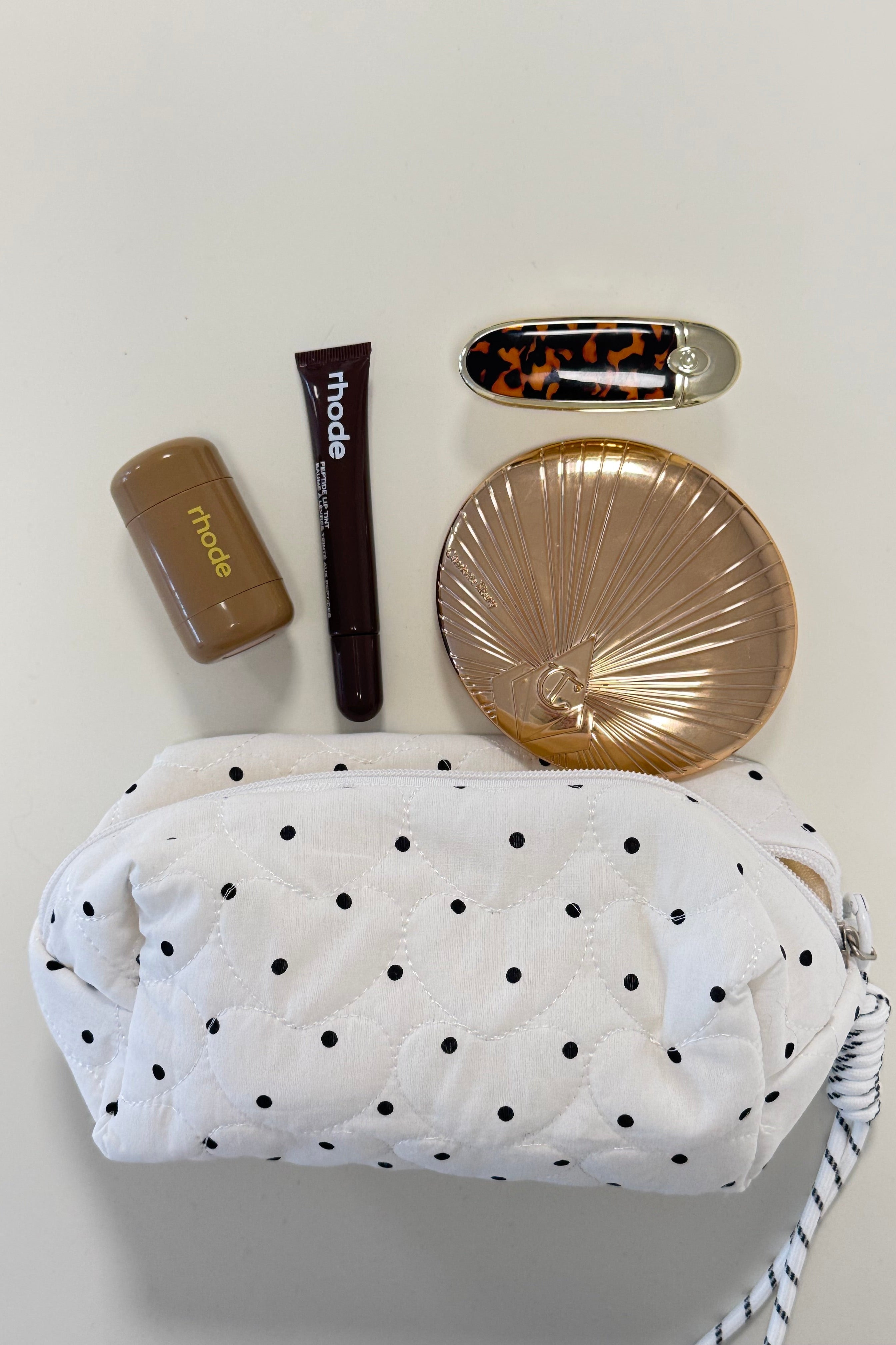 Polka dot make-up tas